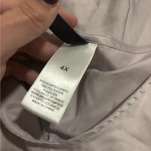 Adore Me Light Gray pajamas “plus size” - Picture 5 of 7